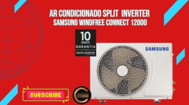 CARAMBA!!! AR CONDICIONADO SPLIT INVERTER  SAMSUNG WINDFREE CONNECT 12000