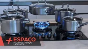 CUIDADO! COOKTOP MONDIAL CTG-01, 4 BOCAS, BIVOLT A GÁS.