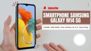 VERDADES INCRÍVEIS SOBRE SMARTPHONE SAMSUNG GALAXY M14 5G, 128GB, 4GB RAM,