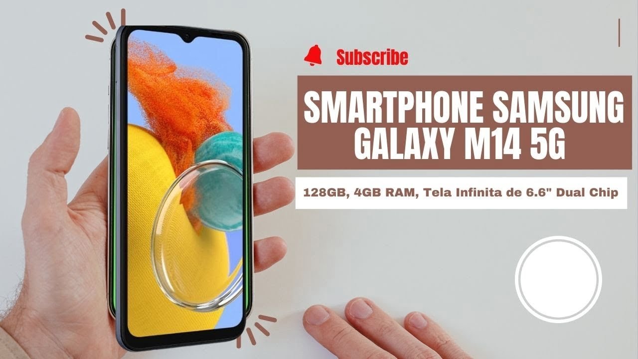 Verdades Incríveis Sobre Smartphone Samsung Galaxy M14 5G, 128Gb, 4Gb Ram,