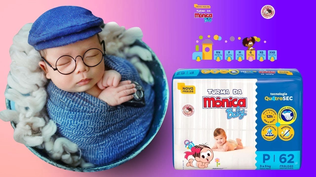 O Que Ninguém Fala Sobre A Fralda Turma Da Mônica Baby