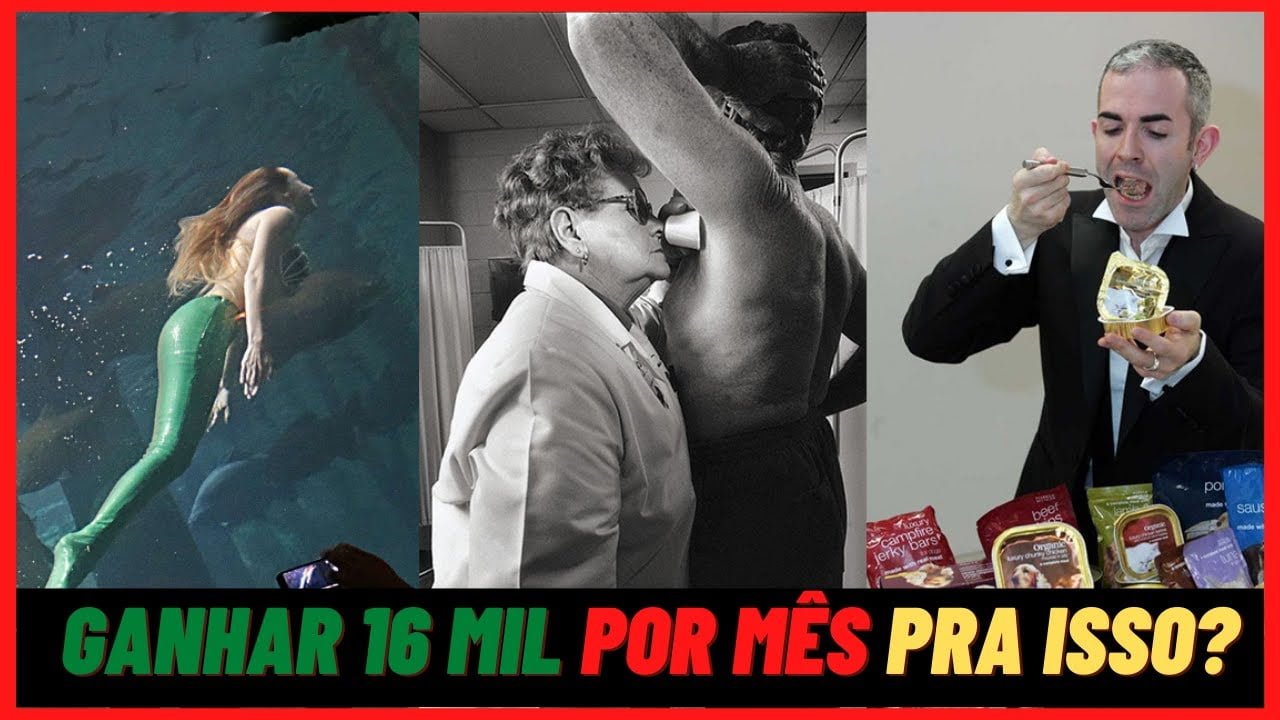 Top 7 Profissões Mais Estranhas Do Mundo 🔴 Quanto Ganham