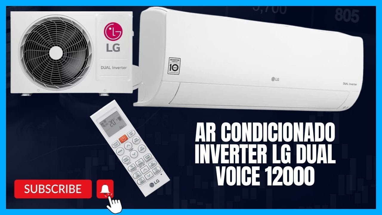 Atenção! Ar Condicionado Inverter Lh Dual Voice 12000