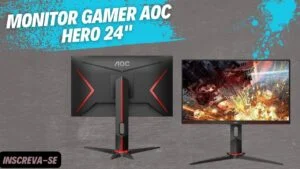 IMPORTANTÍSSIMO! MONITOR GAMER AOC HERO 24 144HZ FREESYNC 24G2