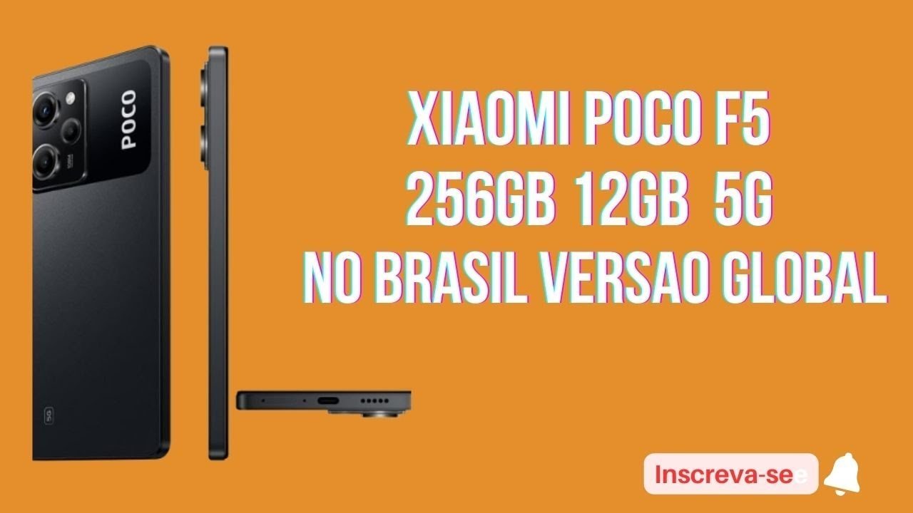 Importante! Toda Verdade Sobre O Xiaomi Poco F5 256Gb 12Gb 5G Versão Global