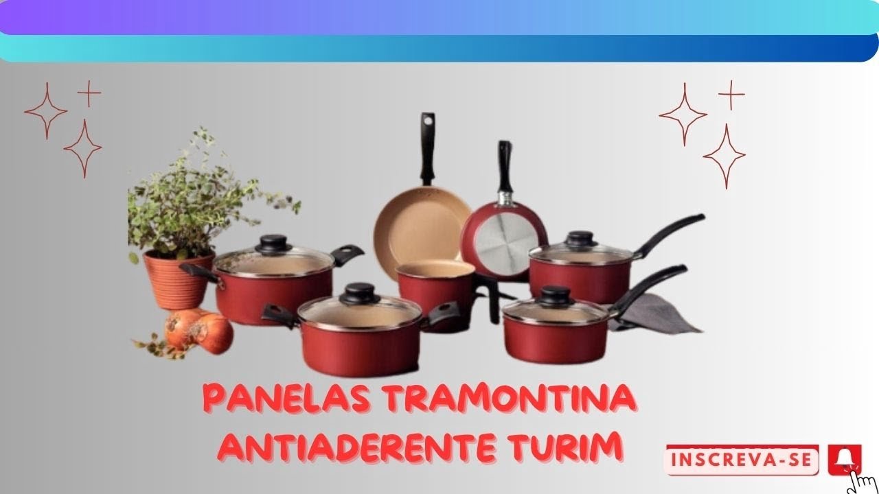 Atenção! Prós E Contras Do Jogo De Panelas Tramomtina  Antiaderente Turim