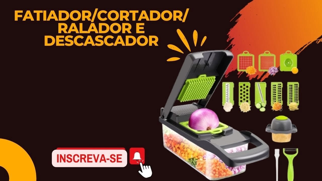 Absurdo! Fatiadorcortadorralador E Descascador De Alimentos