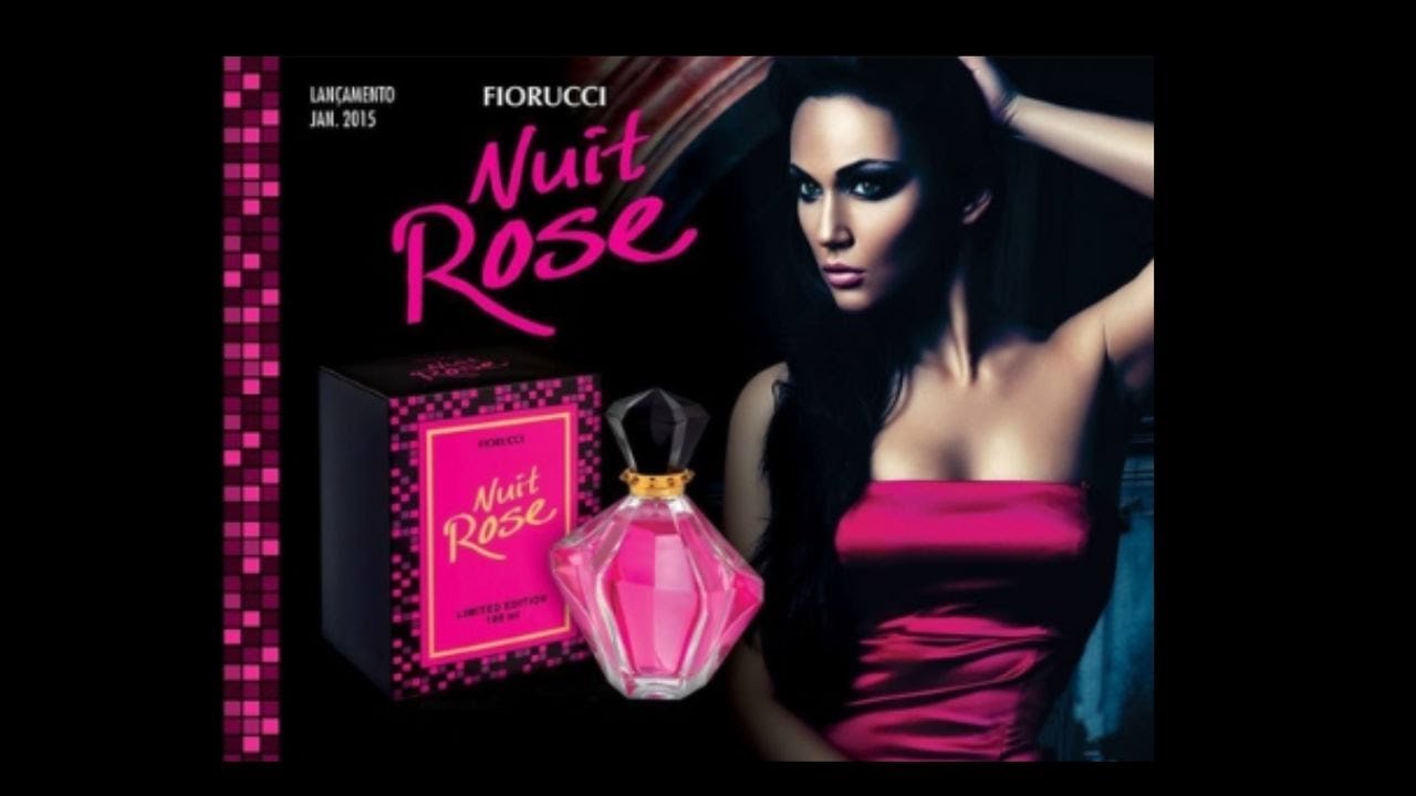 Toda A Verdade Do Perfume Deo Colonia Nuit Rose Fiorucci