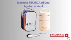 VEJA PRÓS E CONTRAS DA MARMITA TÉRNICA 680ml EM AÇO INOXIDÁVEL