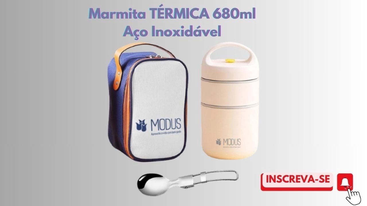 Veja Prós E Contras Da Marmita Térnica 680Ml Em Aço Inoxidável