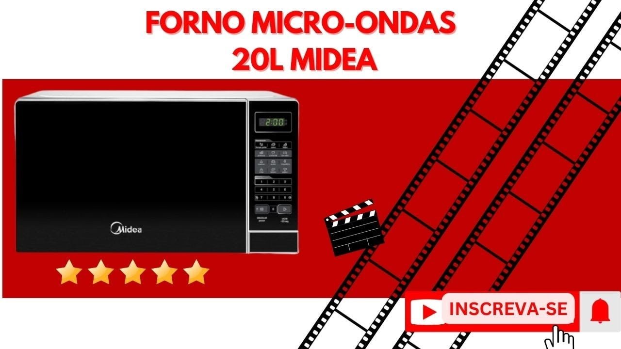 Atenção, Não Veja Isto! Forno Micro Ondas Midea 20L
