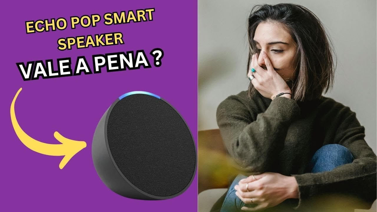 Aviso! Echo Pop Smart Speaker Alexa
