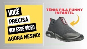 TUDO QUE NÃO TE CONTARAM SOBRE - Tênis Fila Funny, Infantil