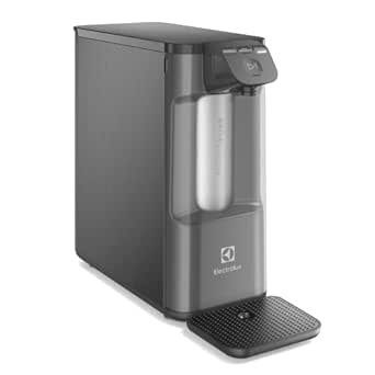 Purificador de água gelada fria e natural elétrico compacto eletronico placa electrolux filtro refil 6 meses ou 3000l painel touch bivolt grafite pe12g Purificador De Agua Gelada Fria E Natural Eletrico Compacto Eletronico Placa Electrolux Filtro Refil 6 Meses Ou 3000L Painel Touch Biv