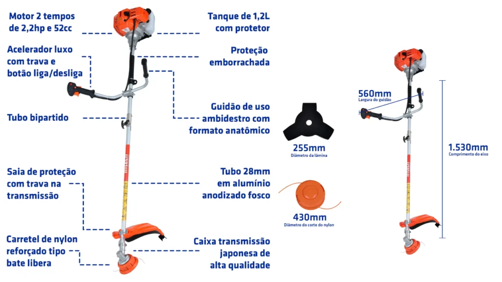 Roçadeira Intec Machine SKIM5100