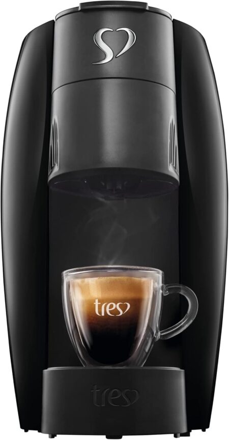 Cafeteira Espresso Lov Preta, 127V – Tres 3 Corações. Veja Isto!