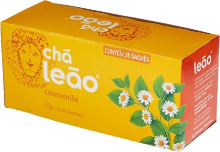 Leão Chá De Camomila Fuze Com 25 Saquinhos. Veja Isto!
