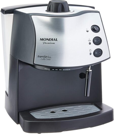 Máquina De Café Espresso Coffee Cream, Mondial, Preto/Inox,. Veja Isto!
