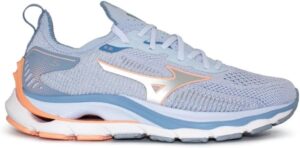 Tênis Mizuno Wave Mirai 5 Feminino 37 Azul Claro