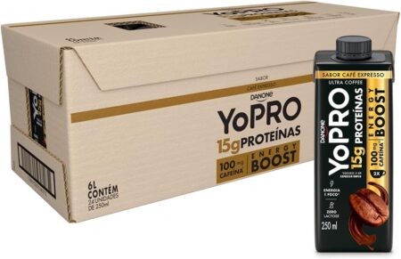 Pack Yopro Bebida Láctea Energy Boost Uht Café Expresso 15G. Veja Isto!