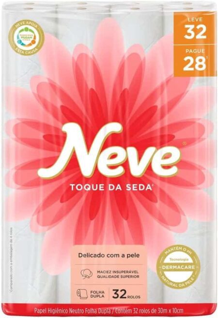 Black Friday Amazon Neve Papel Higiênico Toque De Seda Folha Dupla