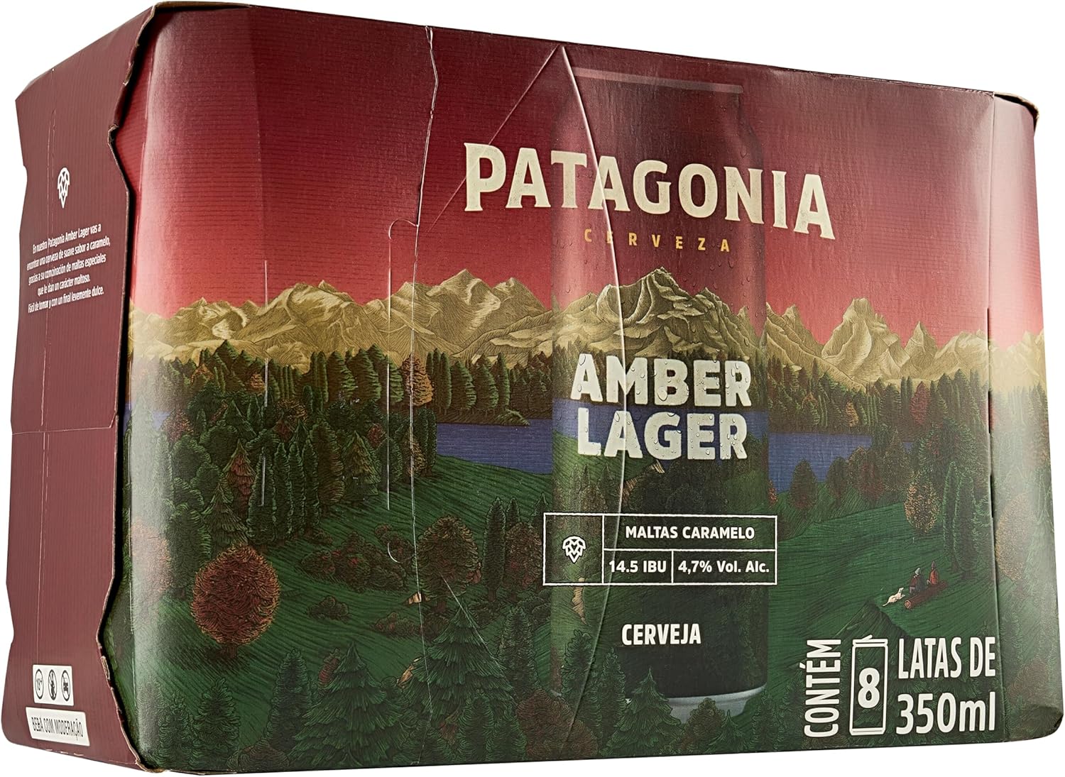 Black Friday Amazon Pack Cerveja Patagonia Amber Lager Nacional 350ml - Black Friday Amazon Pack Cerveja Patagonia Amber Lager Nacional 350ml Lata