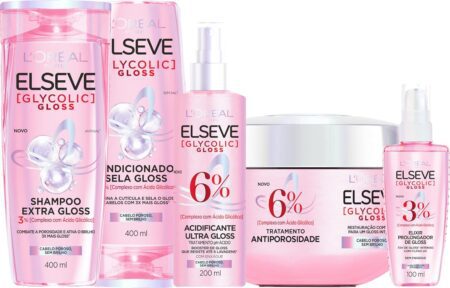 Promoção Amazon Kit Glycolic: Shampoo, Condicionador E Creme