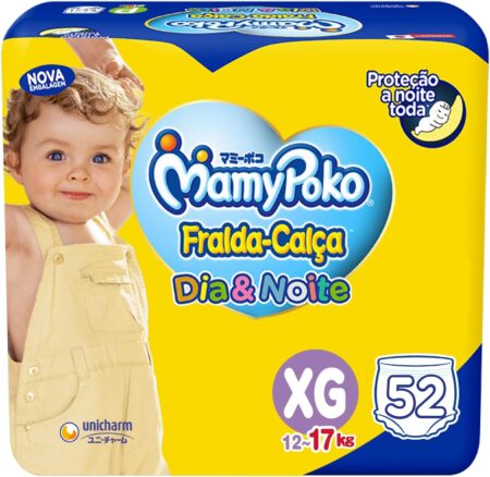 Promoção Amazon Mamypoko Fralda-Calça Dia&Noite Xg 52 Unid.