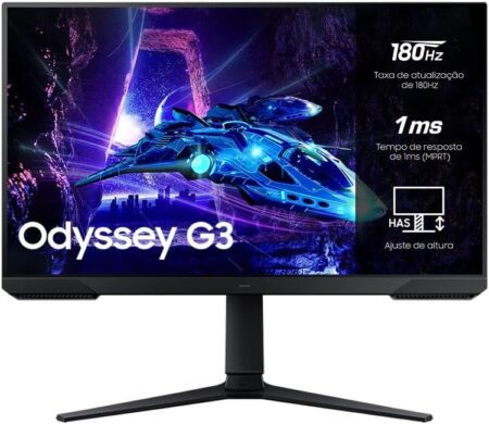 Review Samsung Odyssey G3 27″ 180Hz, 1Ms, Ajuste De Altura