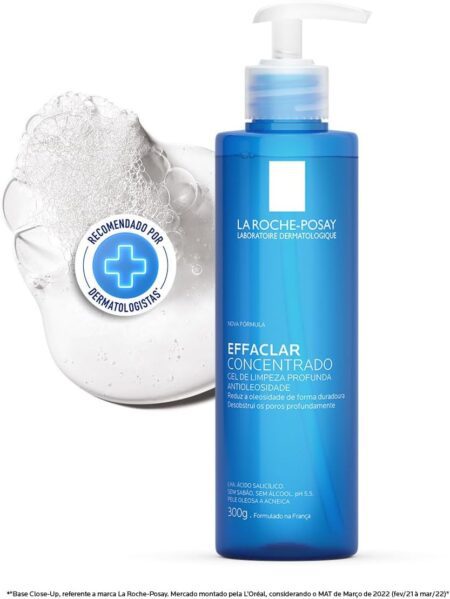 Revisão La Roche-Posay Effaclar Gel De Limpeza Concentrado
