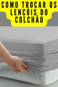 trocar os lençóis da cama