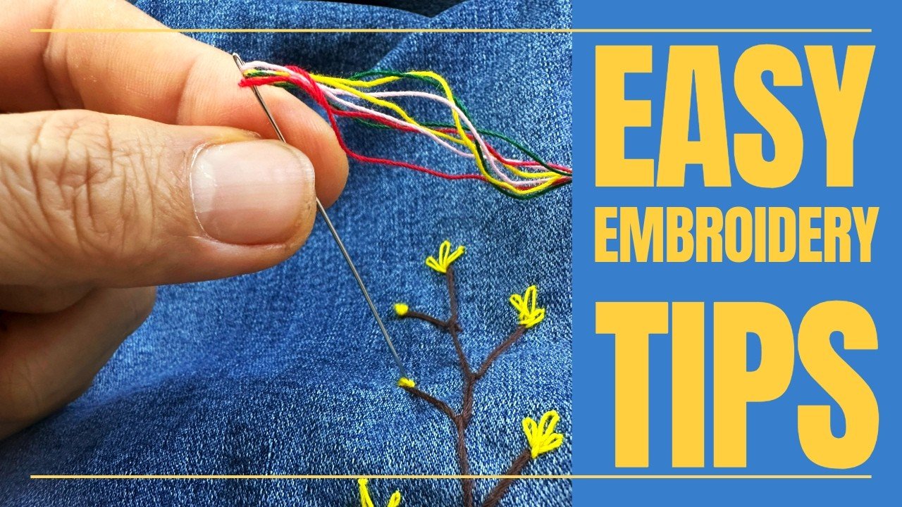 Truques Criativos De Costura: Como Bordar Com Estilo (Jeans, Agulhas E Muito Mais!)