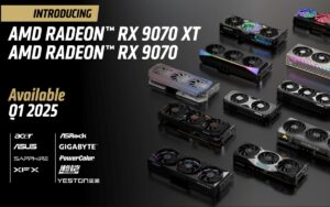 AMD confirma linha Radeon RX 9070 com RDNA 4 na CES 2025