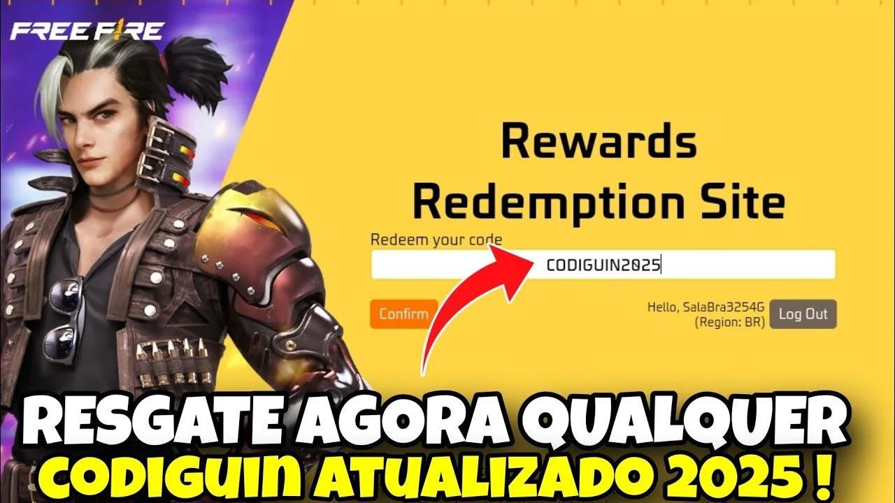 Descubra Como Resgatar Codiguin No Free Fire Em 2025!