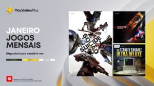 Jogos do PS Plus de janeiro de 2025 estão disponíveis;