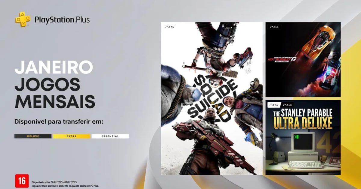 Os Jogos Mensais De Janeiro De 2025 No Playstation Plus