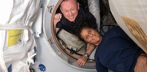 Butch Wilmore E Suni Williams Ficaram