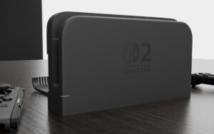 Nintendo Switch 2: Nova imagem da Dock revela carregador de