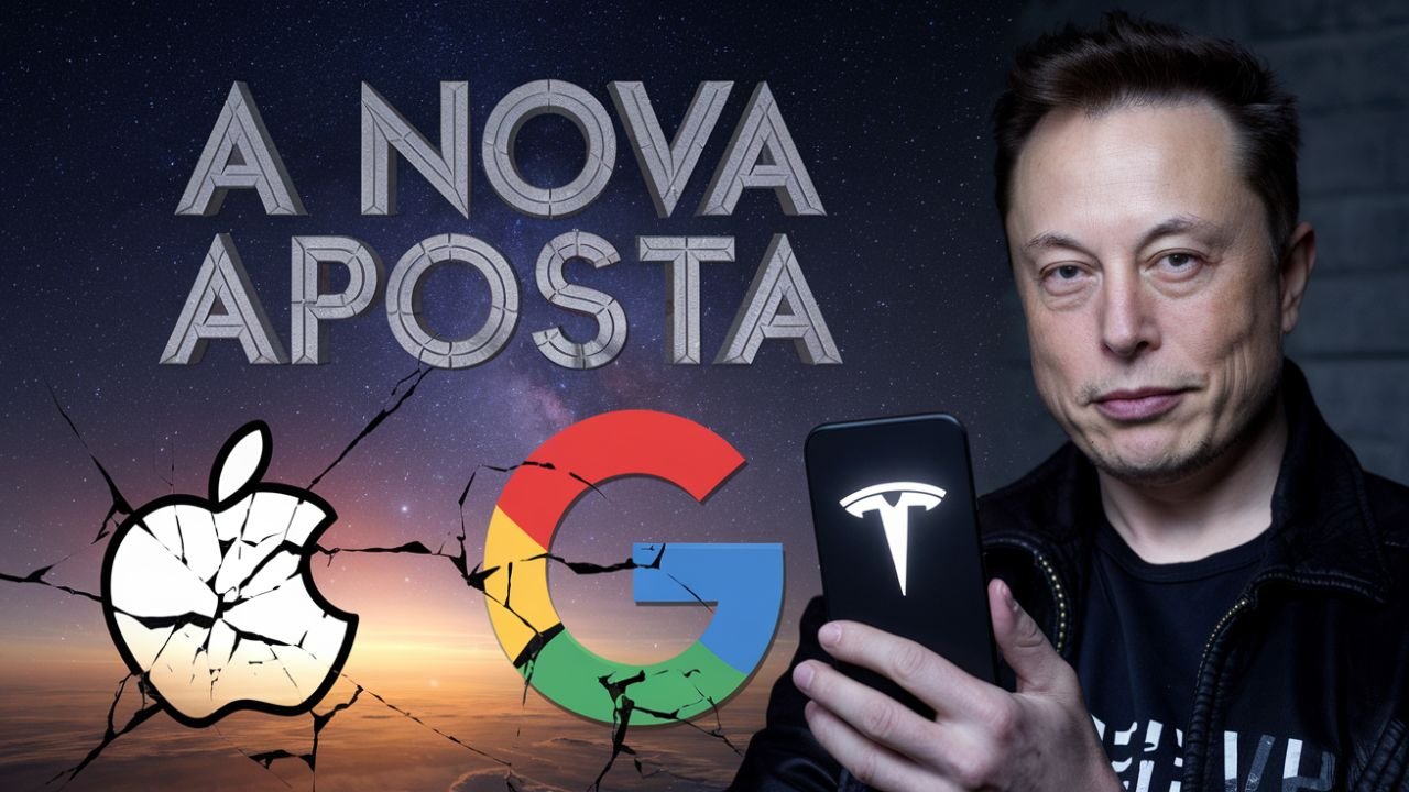 Elon Musk Declara Que O Tempo Está Acabando Para Apple E Google: Celular Da Tesla Pode Redefinir O Mercado De Smartphones