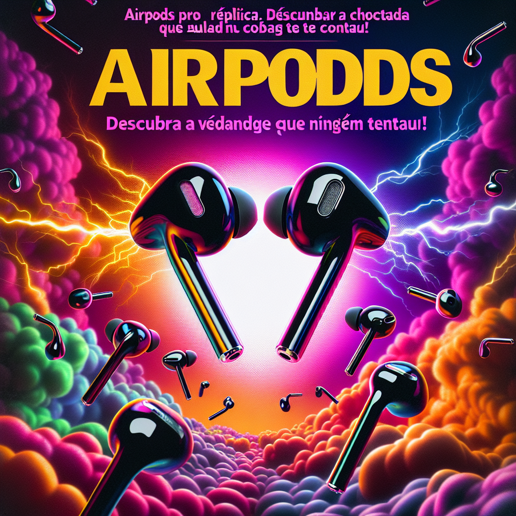 Airpods Pro Réplica - O Que Você Precisa Saber!