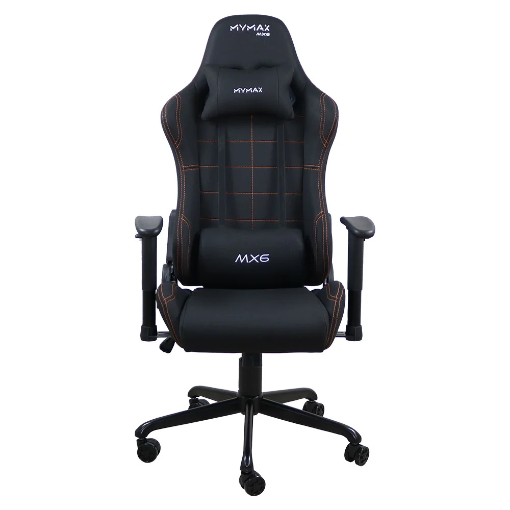 Cadeira Gamer Mx6 Black/Orange: Domine O Jogo Com Estilo!