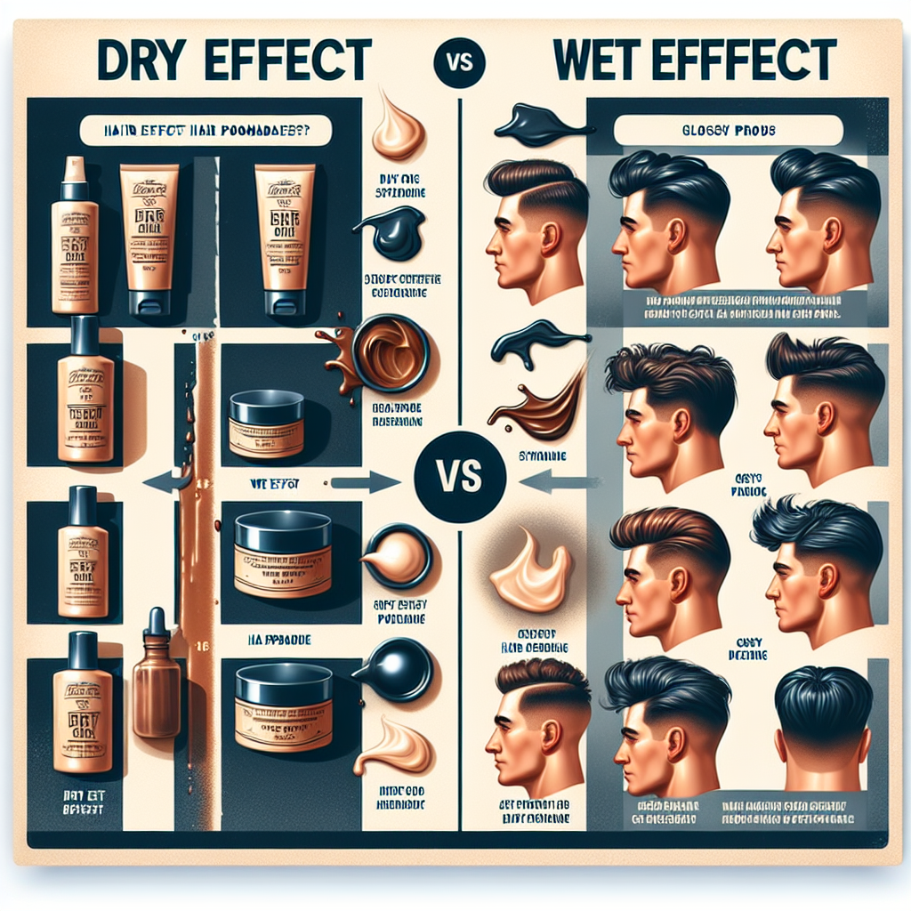 Pomada Efeito Seco Vs Efeito Úmido | Estilizando O Cabelo Com Pomadas Da Major