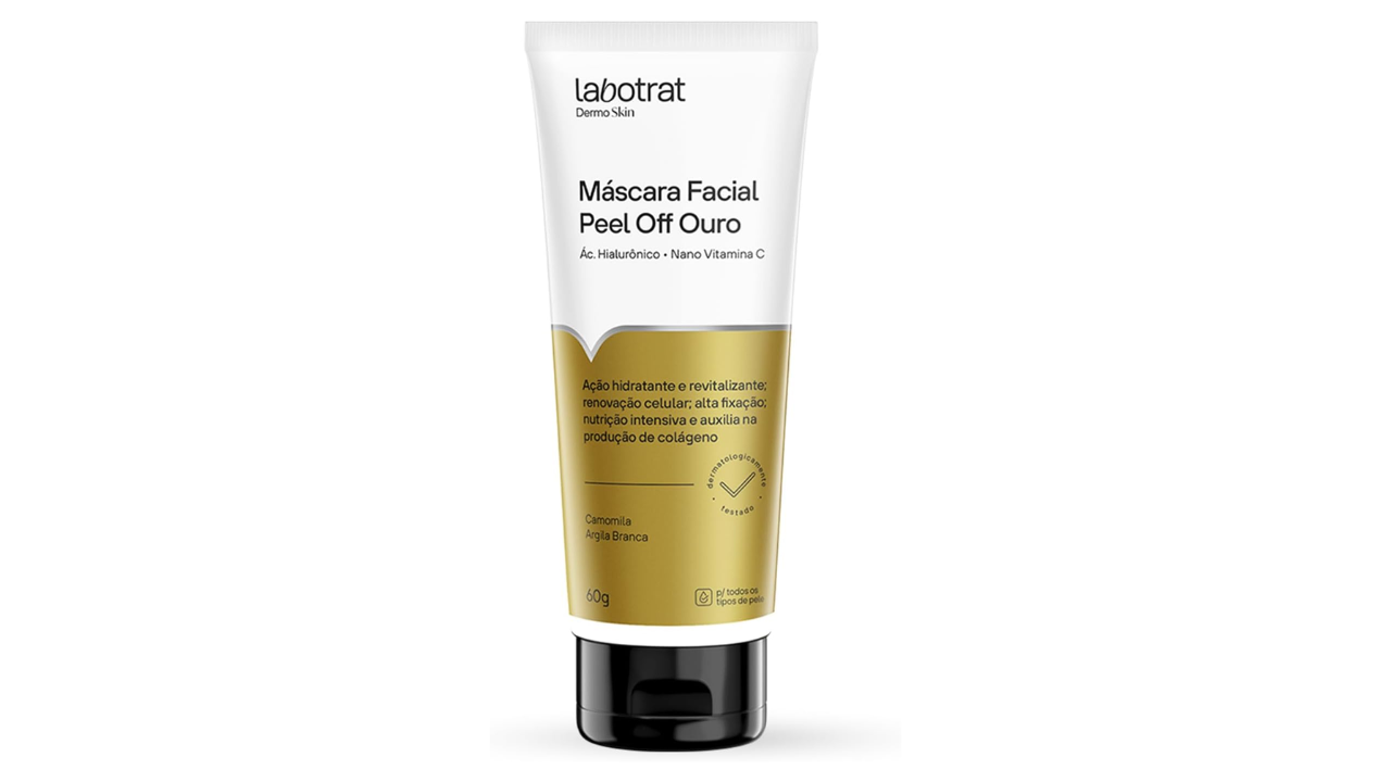 Máscara Facial Peel Off Ouro Labotrat 60G