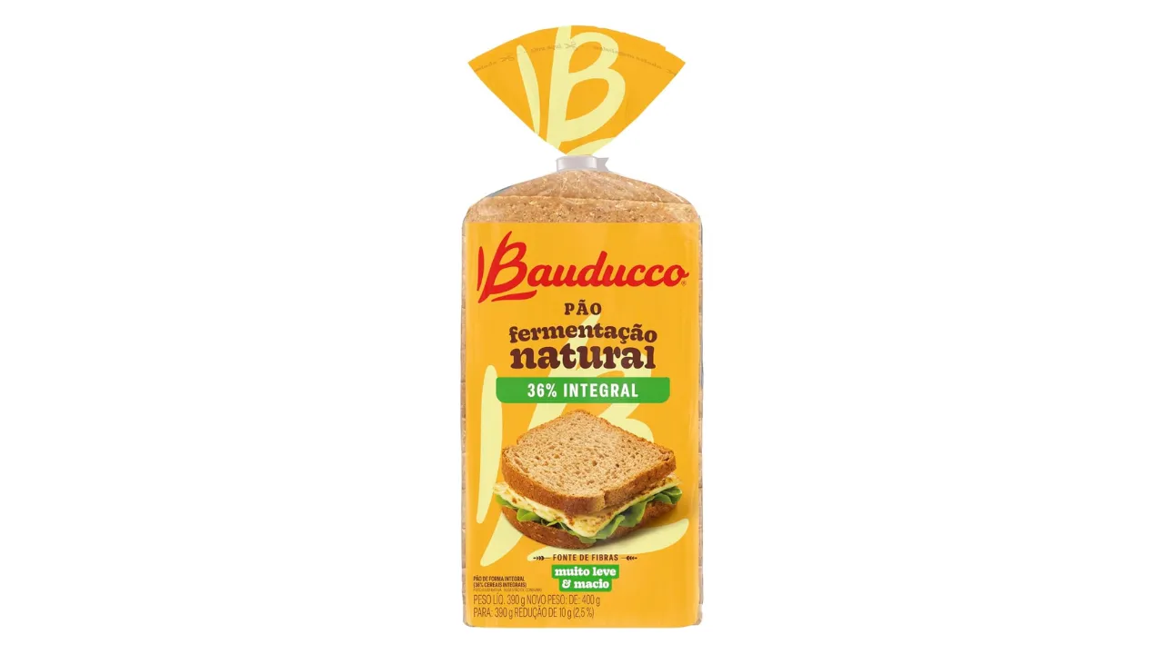 Pão De Forma Bauducco Integral 390G