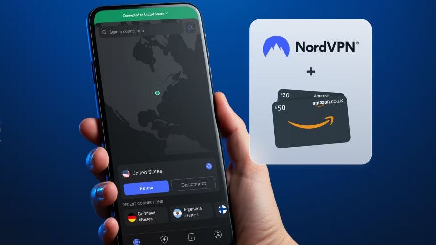 Salve Até R$ 300 Em Cartões Da Amazon Com Plano Nordvpn!