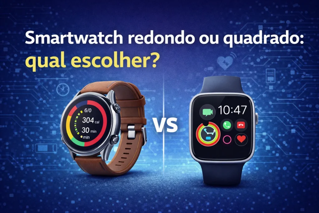 Smartwatch Redondo Ou Quadrado