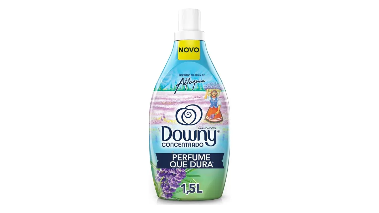 Downy Amaciante Concentrado Seiva De Alfazema 1.5L, Rende 6L, Perfume Com Lavanda