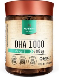 Nutrify Ômega 3 Dha 1000Mg - 120 Cápsulas É Bom?