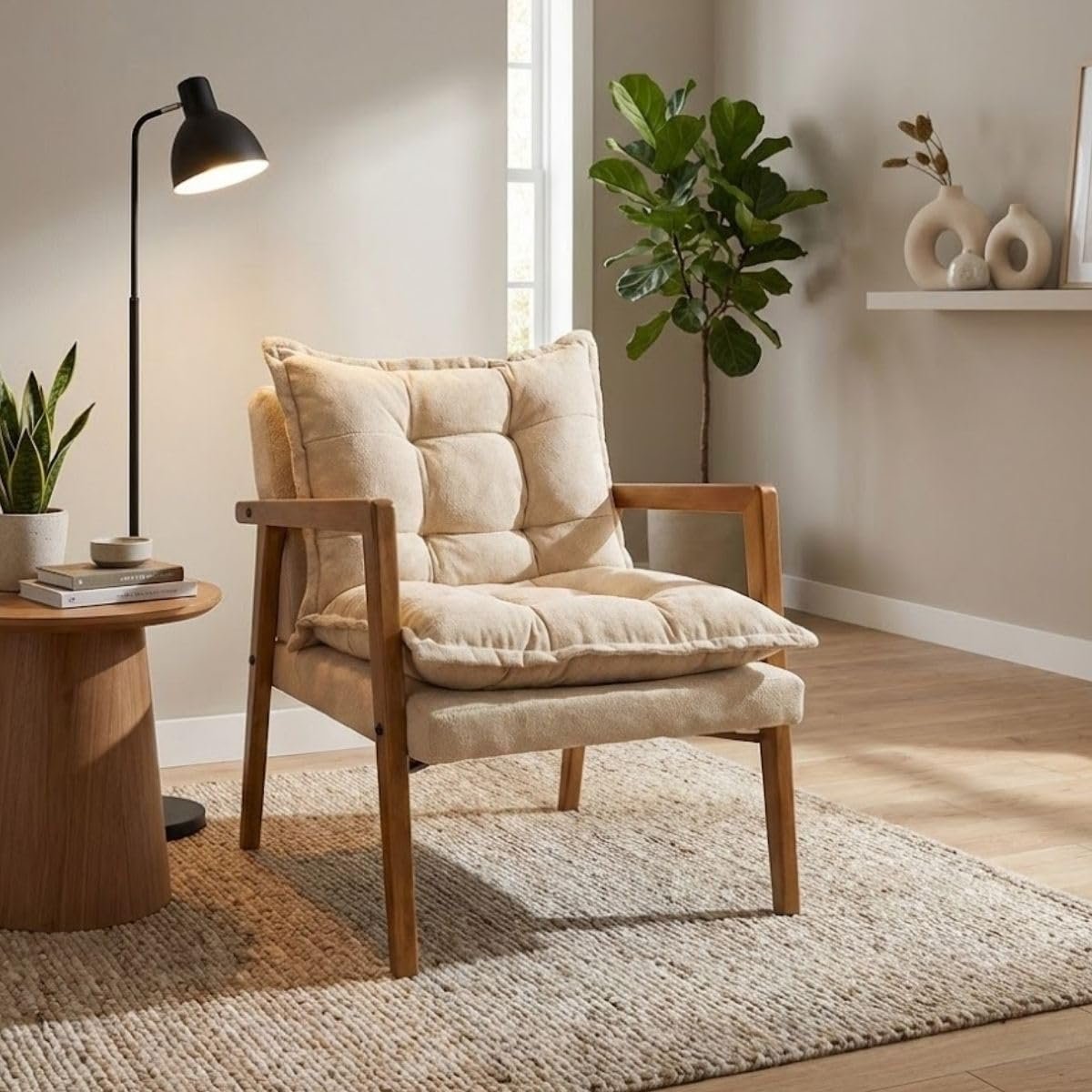 Poltrona Boucle Moderna E Confortável Bege É Bom? Avaliação 2026