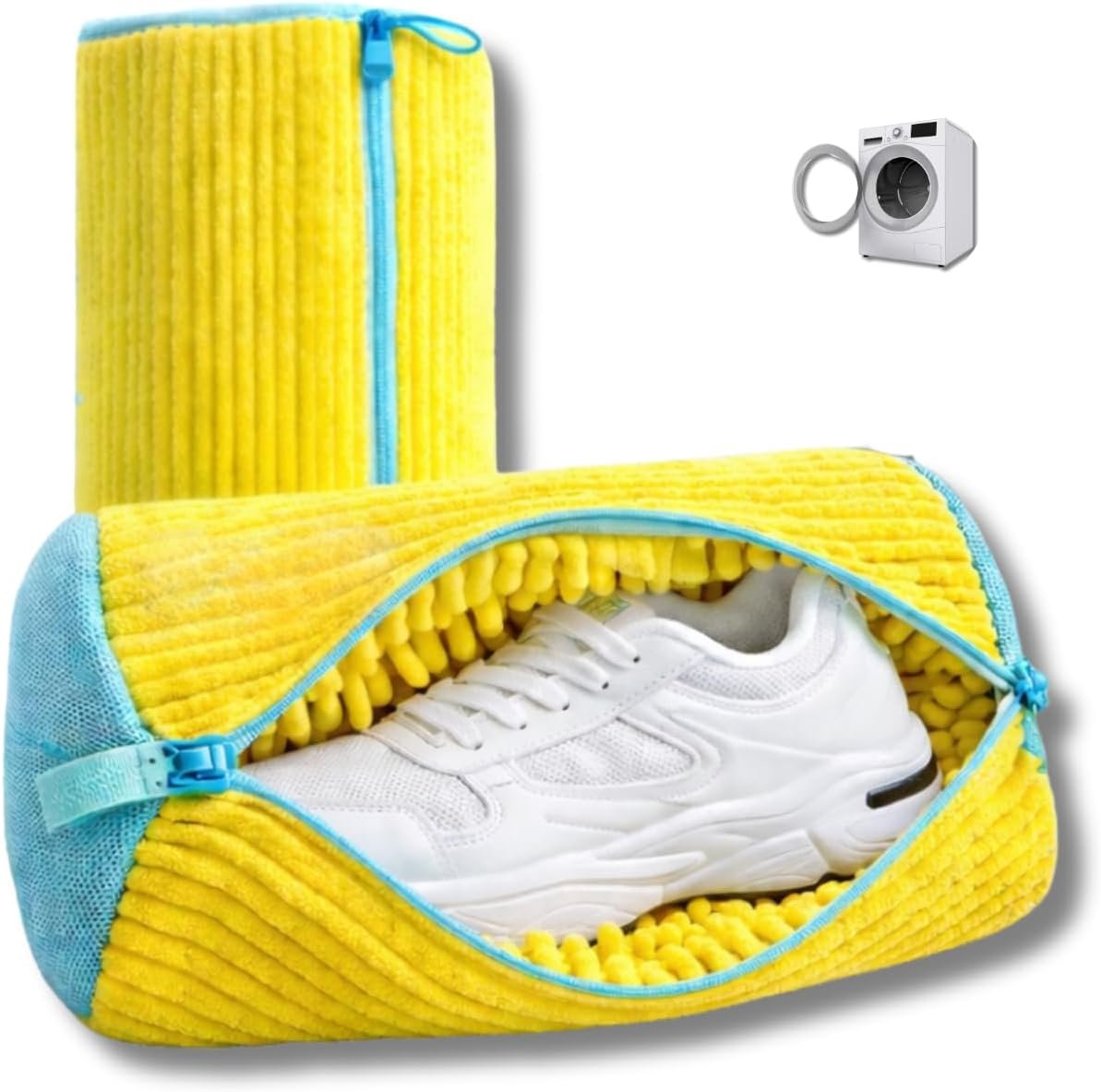 Saco Lavadora De Tênis Amarelo E Azul É Bom? Avaliação 2026